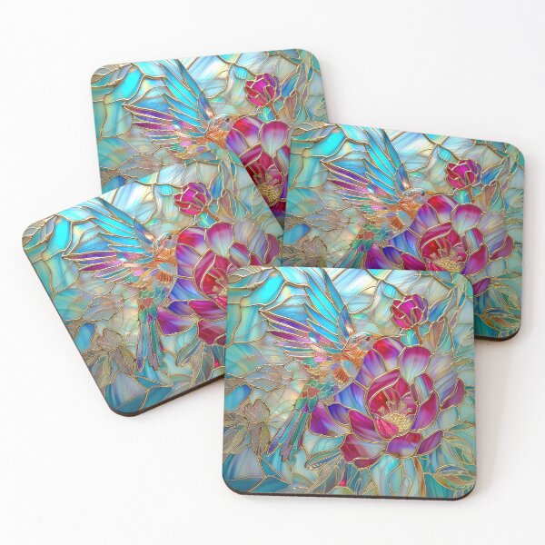 Item preview, Hummingbird Among Blooming Flowers designed and sold by MargaretWiktor.