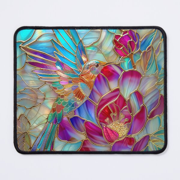 Item preview, Hummingbird Among Blooming Flowers designed and sold by MargaretWiktor.