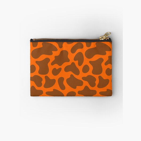 Item preview, Modern Graphic Cow Print Pattern | Orange & Brown designed and sold by Frohyou.