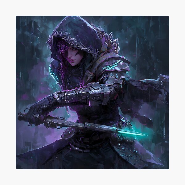 Aperçu de l'œuvre Assassin de la pluie nocturne créée et vendue par ShadowNexus20.