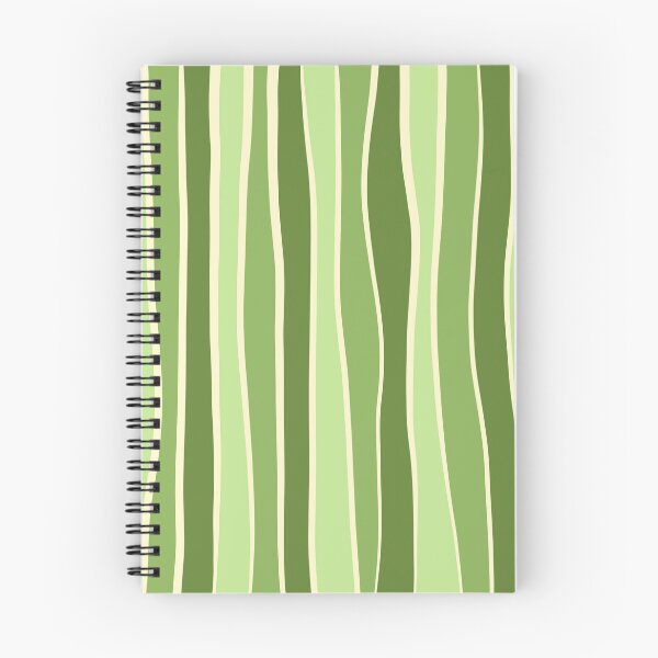 Item preview, Imperfect stripe- Olive, lime and moss green  designed and sold by Pattern Petals.