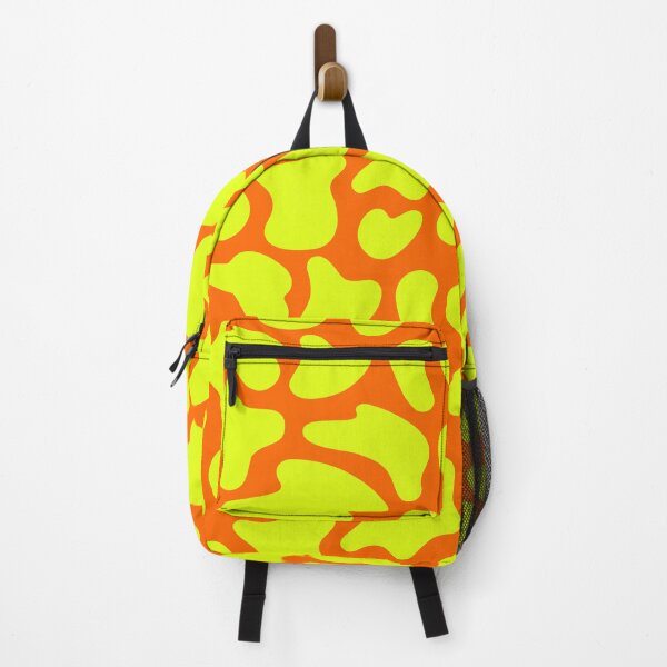 Item preview, Modern Graphic Cow Print Pattern | Orange & Chartreuse designed and sold by Frohyou.