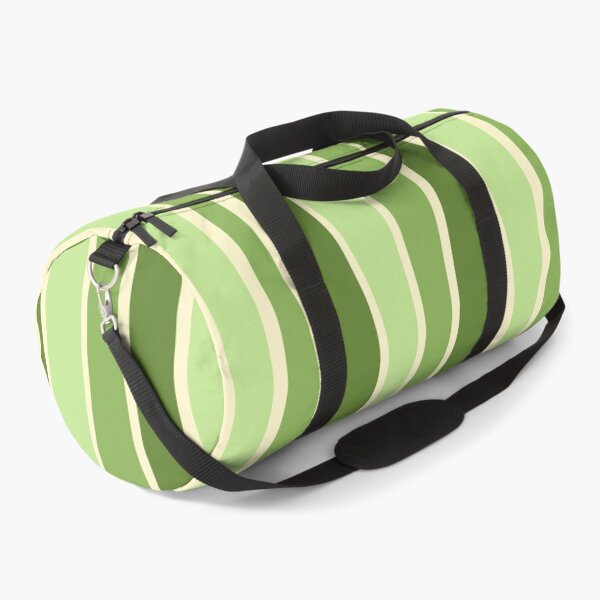 Item preview, Imperfect stripe- Olive, lime and moss green designed and sold by Pattern Petals.