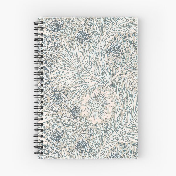 Item preview, Tonal tan William Morris Marigold floral designed and sold by Anne Londez Studio.