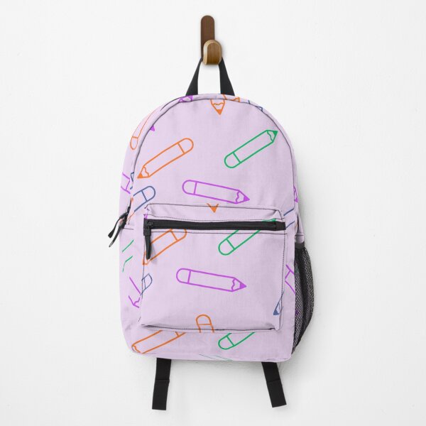 Item preview, Colorful Pencils on Pink Seamless Pattern designed and sold by BigDigital.