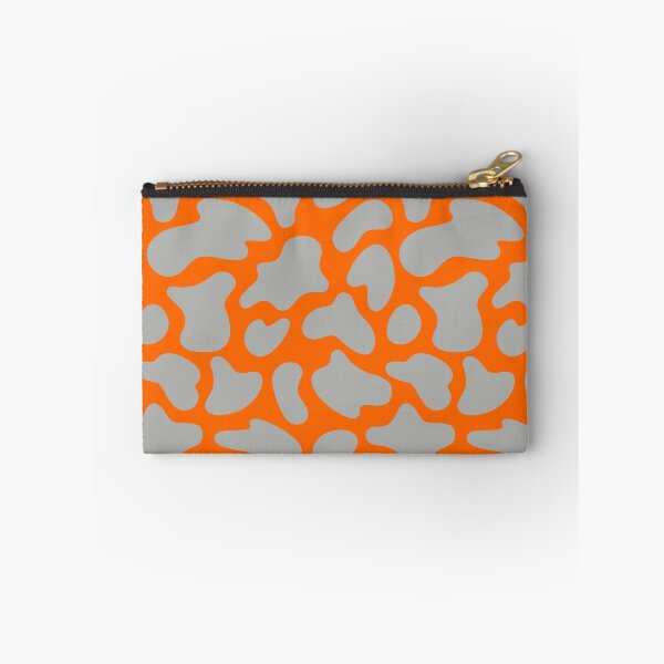 Item preview, Modern Graphic Cow Print Pattern | Orange & Grey designed and sold by Frohyou.