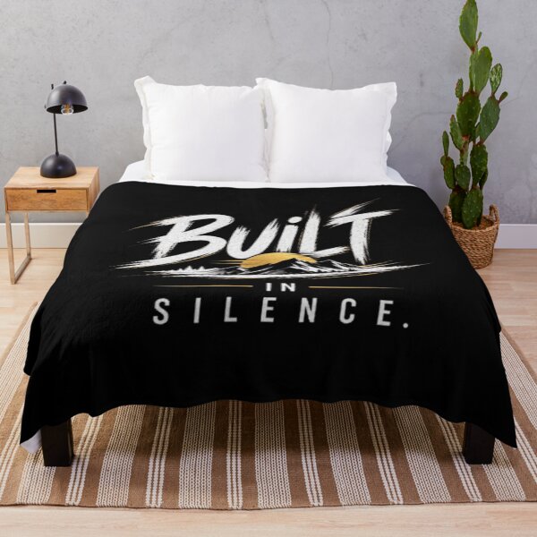 Item preview, Built in Silence Motivational Mountain Mindset Design designed and sold by v6ziix.