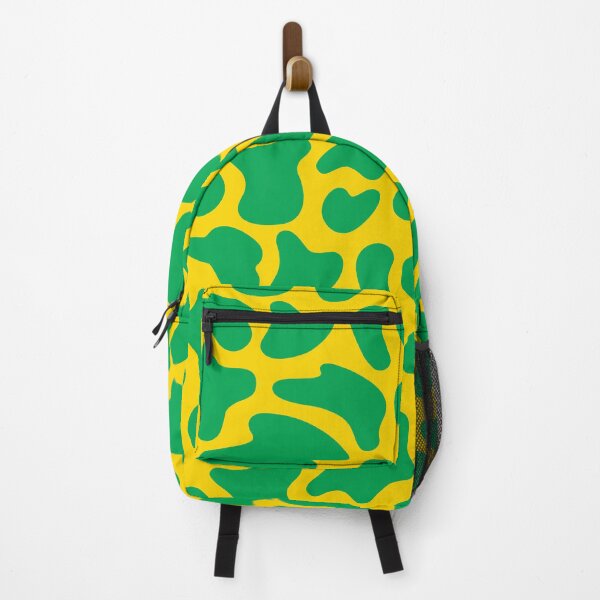 Item preview, Modern Graphic Cow Print Pattern | Green & Yellow designed and sold by Frohyou.
