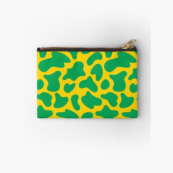 Item preview, Modern Graphic Cow Print Pattern | Green & Yellow designed and sold by Frohyou.