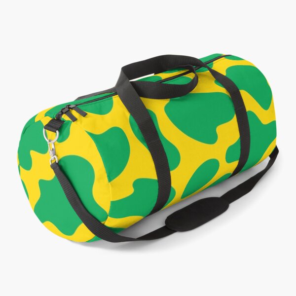 Item preview, Modern Graphic Cow Print Pattern | Green & Yellow designed and sold by Frohyou.