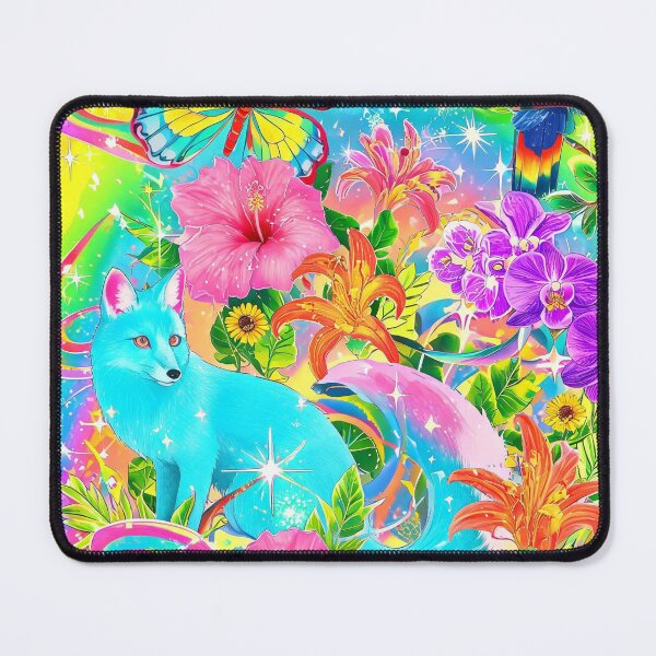 Item preview, Colorful Tropical Jungle Fox and Toucan designed and sold by JenniferMoren.