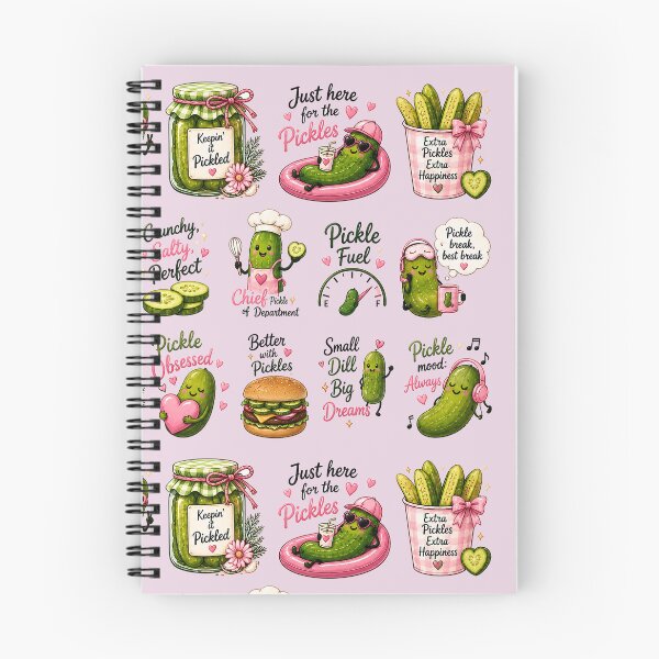 Item preview, Funny Pickle Stickers | Cute Cartoon Pickle Lover Foodie Design | Girly Dill Pickle Humor designed and sold by Verycutethings.
