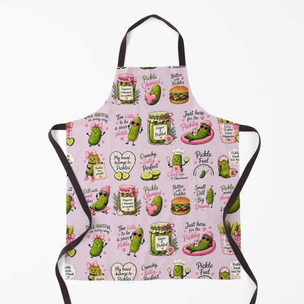 Item preview, Funny Pickle Stickers | Cute Cartoon Pickle Lover Foodie Design | Girly Dill Pickle Humor designed and sold by Verycutethings.