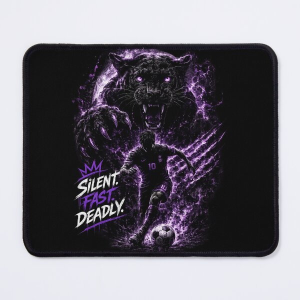 Item preview, Silent Fast Deadly Football designed and sold by LegendCourt.