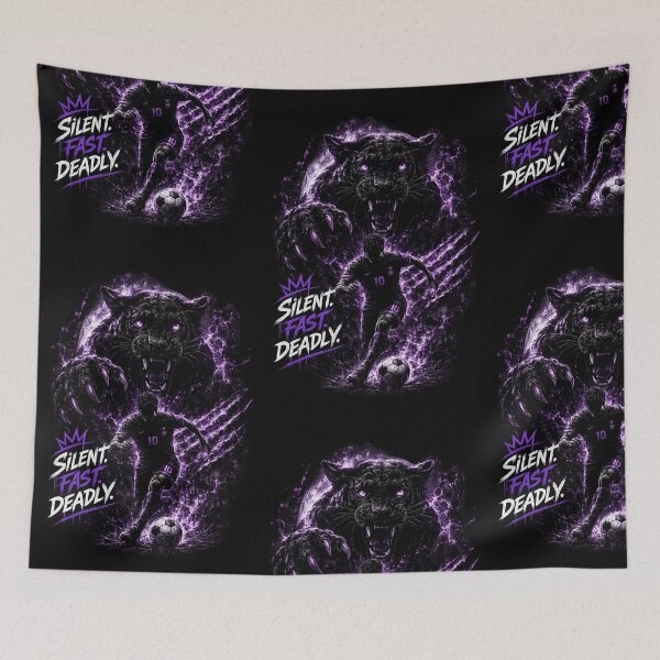 Item preview, Silent Fast Deadly Football designed and sold by LegendCourt.