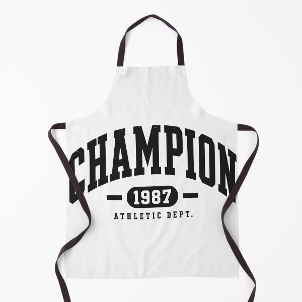 Item preview, Champion 1987 Athletic Dept Vintage Typography Graphic designed and sold by Orivane Shop.
