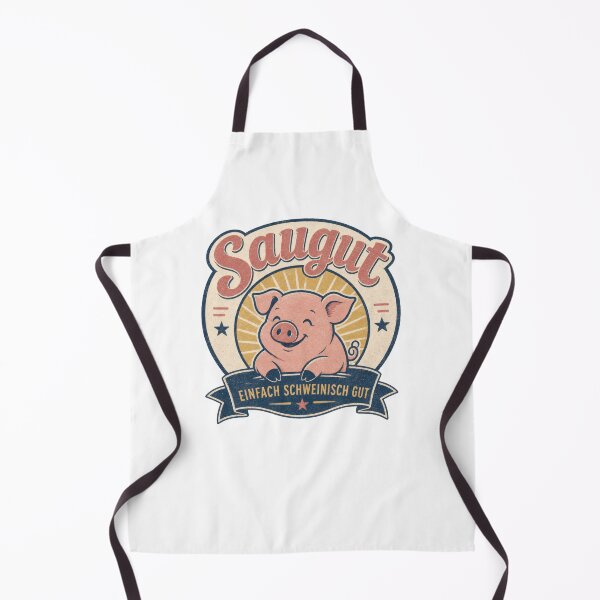 Item preview, Saugut German Happy Pig Pun designed and sold by AntiqueImages.