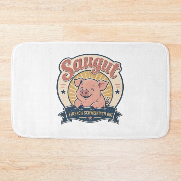 Item preview, Saugut German Happy Pig Pun designed and sold by AntiqueImages.