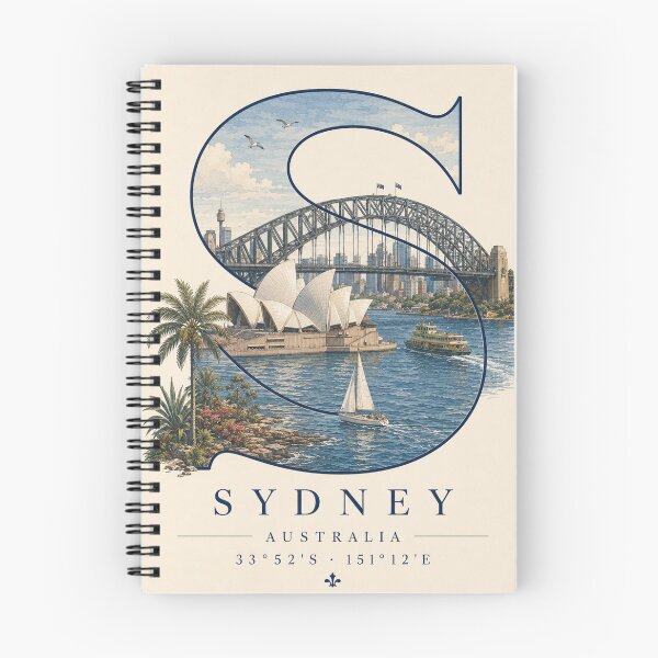 Item preview, Sydney Letter Coordinates designed and sold by ChicClicker.