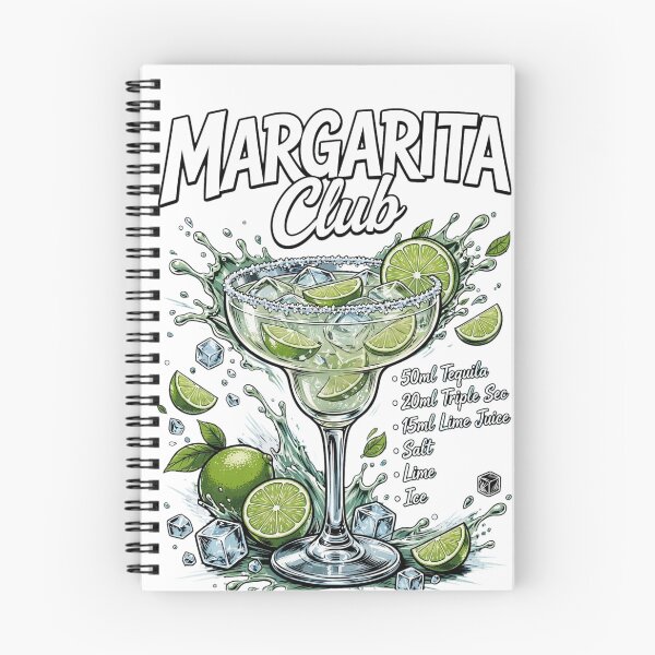 Item preview, Margarita Club - Classic Margarita Recipe - Summer Cocktail Art designed and sold by Neurospicy Trolls.