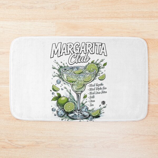 Item preview, Margarita Club - Classic Margarita Recipe - Summer Cocktail Art designed and sold by Neurospicy Trolls.