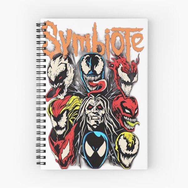 Item preview, Symbiote Squad - Venom Carnage Knull Comic Art Graphic Tee & Sticker designed and sold by Aedition.