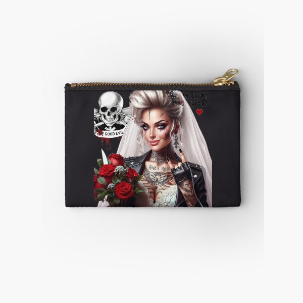 Item preview, Rock Bride Skull Tattoo Piercing designed and sold by Voodoo Store Paranormal Collections.