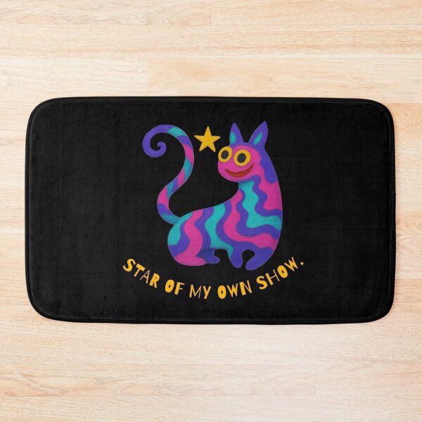 Item preview, Star of My Own Show - Colorful Quirky Creature designed and sold by PatykArt.