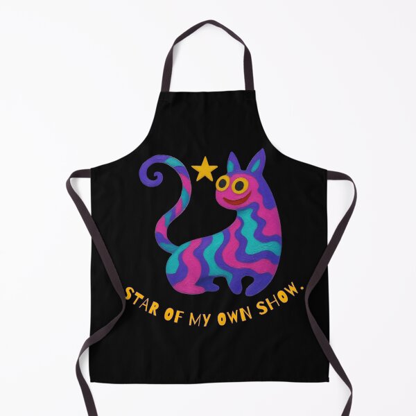 Item preview, Star of My Own Show - Colorful Quirky Creature designed and sold by PatykArt.