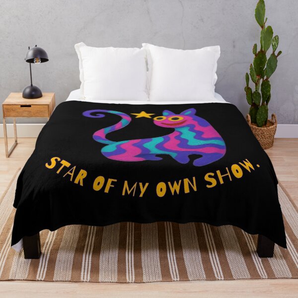 Item preview, Star of My Own Show - Colorful Quirky Creature designed and sold by PatykArt.