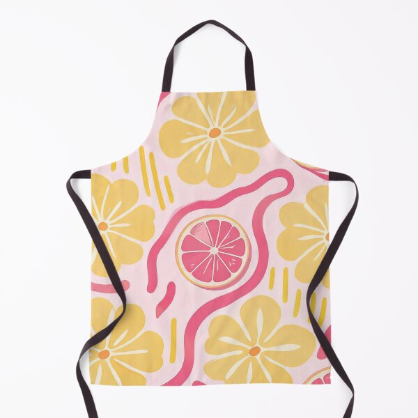 Item preview, Pink Citrus and Daisy Floral Pattern designed and sold by JenniferMoren.