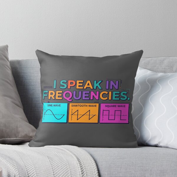 Item preview, I Speak In Frequencies Synthesizer Waveforms Sound Engineer Art designed and sold by MarCinu Art.