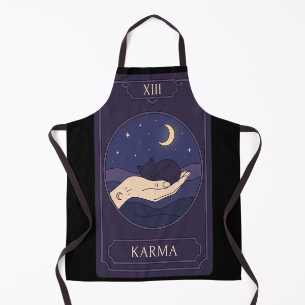 Item preview, Karma is a Cat Tarot Card designed and sold by Daniel Abdelmaseih.