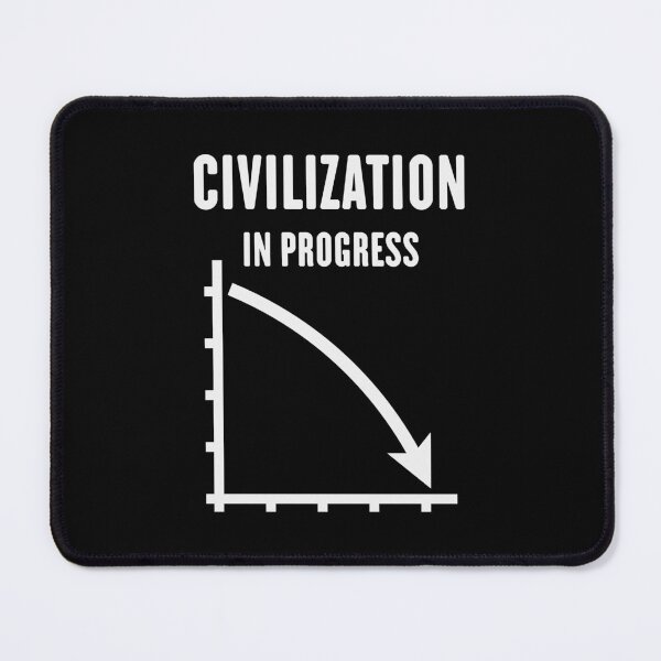 Item preview, Civilization In Progress (No Future / White) designed and sold by Roderix.