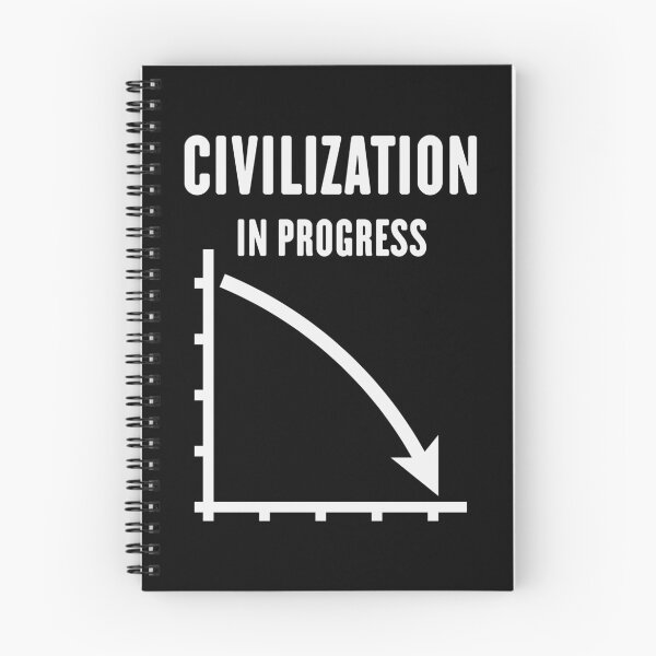 Item preview, Civilization In Progress (No Future / White) designed and sold by Roderix.