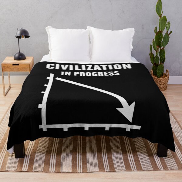 Item preview, Civilization In Progress (No Future / White) designed and sold by Roderix.