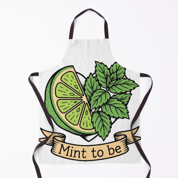 Item preview, Mint To Be - Lime and Mint Heart - Funny Mojito Love Tattoo designed and sold by Neurospicy Trolls.