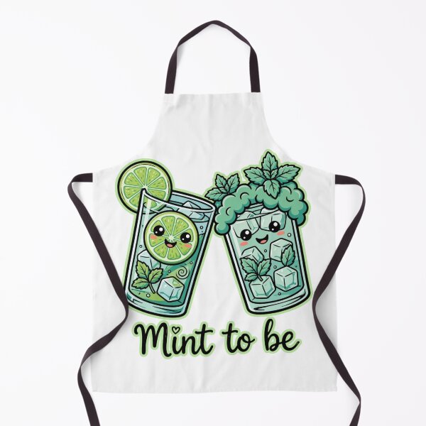 Item preview, Mint To Be - Cute Kawaii Mojito Couple - Funny Best Friends Design designed and sold by Neurospicy Trolls.