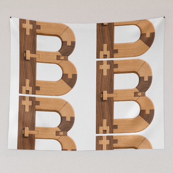 Item preview, KIGUMI LETTER B designed and sold by ART-TYPE.
