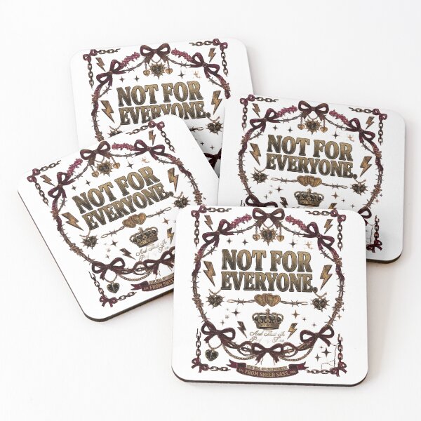 Item preview, Not For Everyone And That Is Perfectly Fine Confidence Design designed and sold by InkroarCo.
