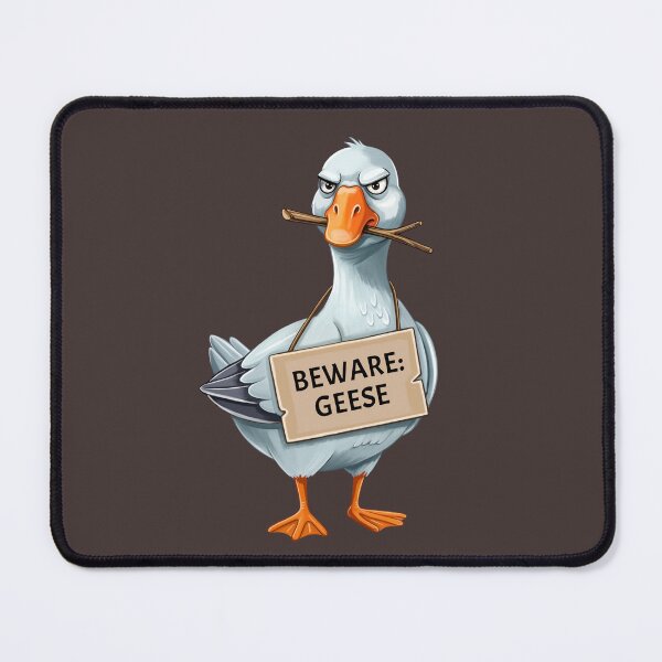 Item preview, Beware Geese – Funny Angry Goose designed and sold by RitaRuni1992.