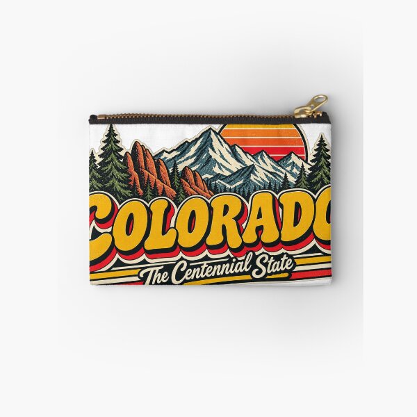 Item preview, Colorado Centennial State Vintage Mountain Retro Graphic Tee designed and sold by TM DESIGNS AND MORE.