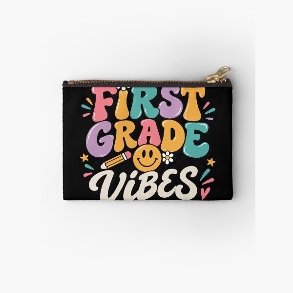 Item preview, First Grade Vibes | Retro Back to School First Grade Design designed and sold by Sunday.Supply.