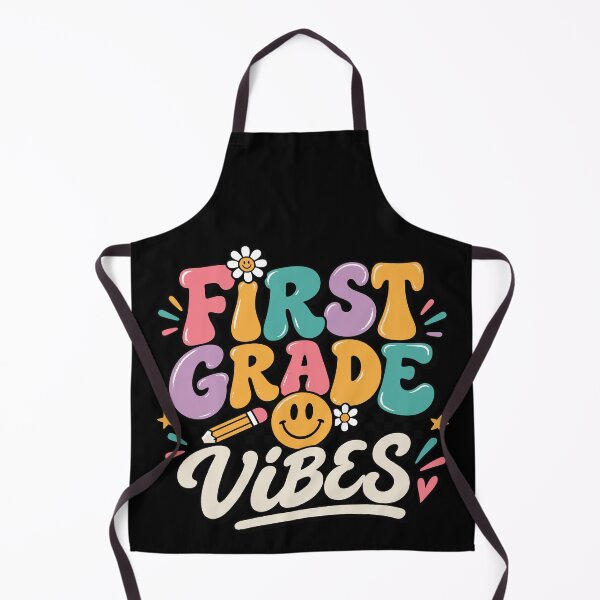 Item preview, First Grade Vibes | Retro Back to School First Grade Design designed and sold by Sunday.Supply.
