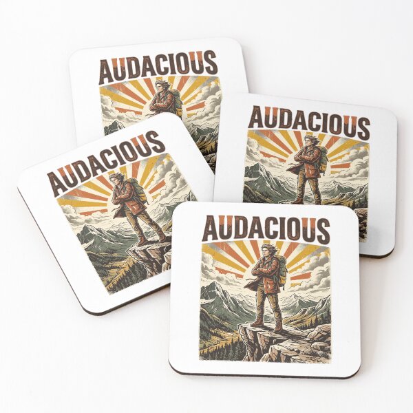 Item preview, Audacious Retro Mountain Adventure Vintage Explorer designed and sold by urbinet.