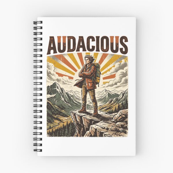 Item preview, Audacious Retro Mountain Adventure Vintage Explorer designed and sold by urbinet.
