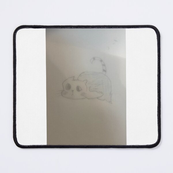 Item preview, Cute cat pencil sketch designed and sold by Gracesartstudio.