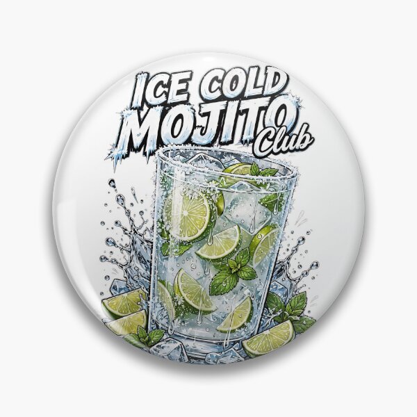 Item preview, Ice Cold Mojito Club - Frosty Lime Mint Cocktail Summer Drink designed and sold by Neurospicy Trolls.