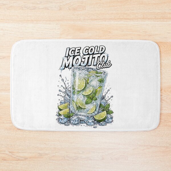 Item preview, Ice Cold Mojito Club - Frosty Lime Mint Cocktail Summer Drink designed and sold by Neurospicy Trolls.