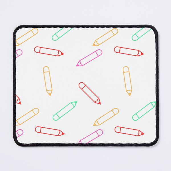 Item preview, Colorful Pencils on White Seamless Pattern designed and sold by BigDigital.